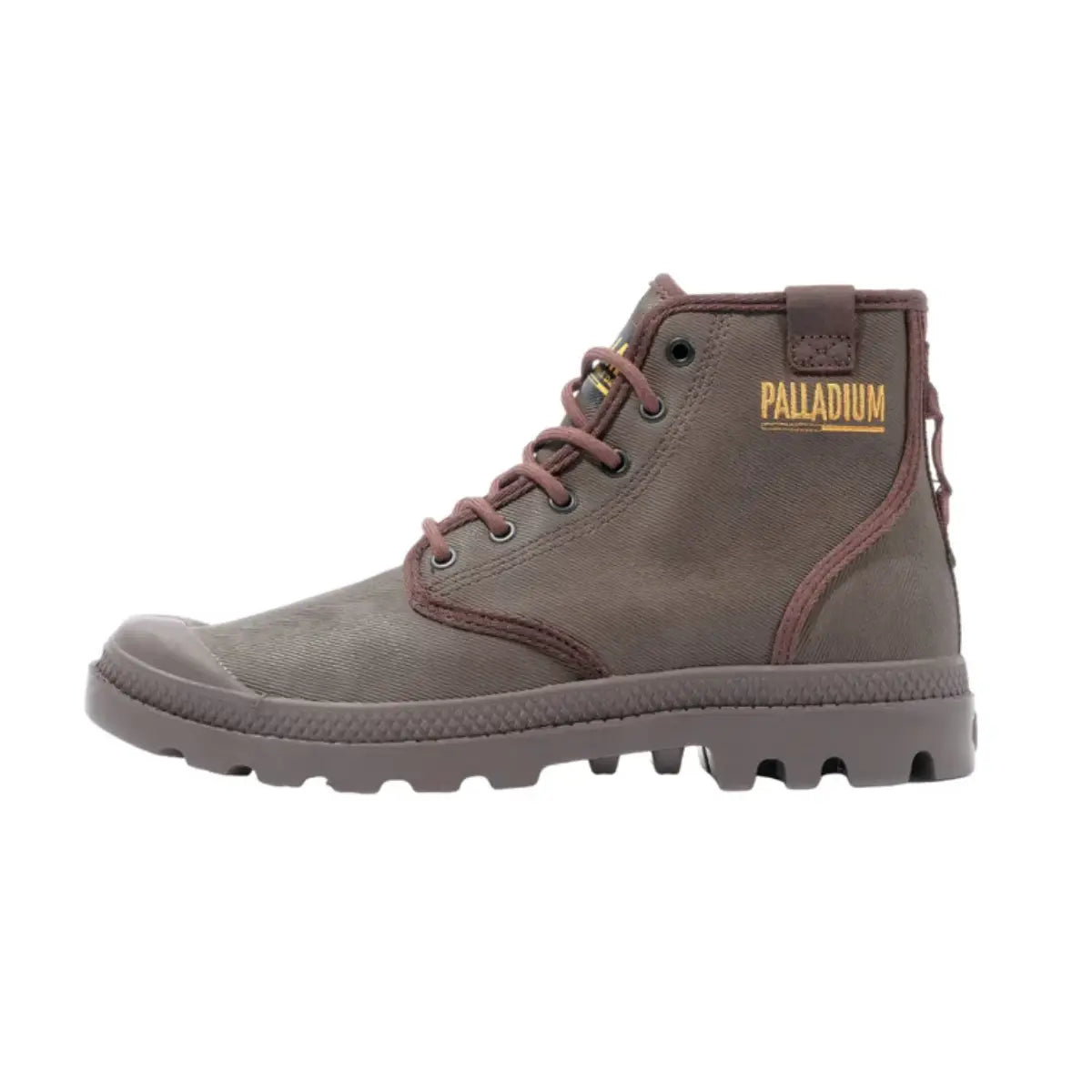 Palladium Pampa Hi Coated Dark Cocoa נעלי פלדיום חום כהה לגבר