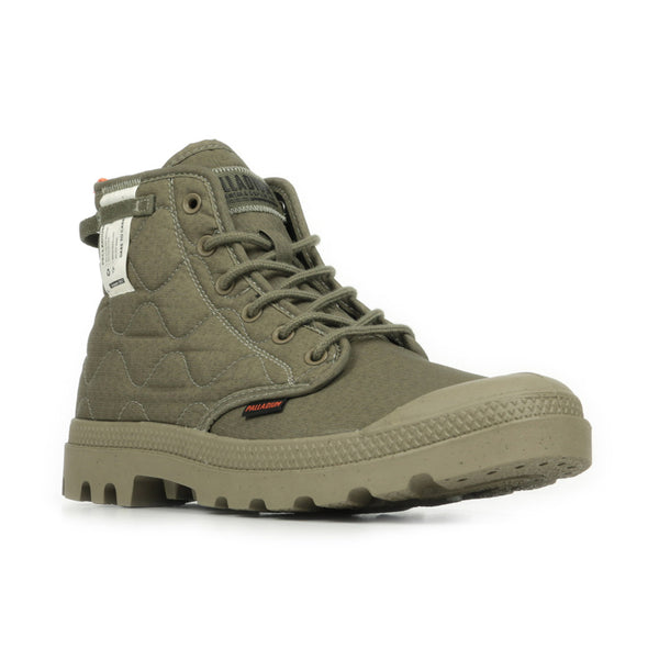 Palladium Pampa Re-Quilted נעלי פלדיום ירוקות לגבר