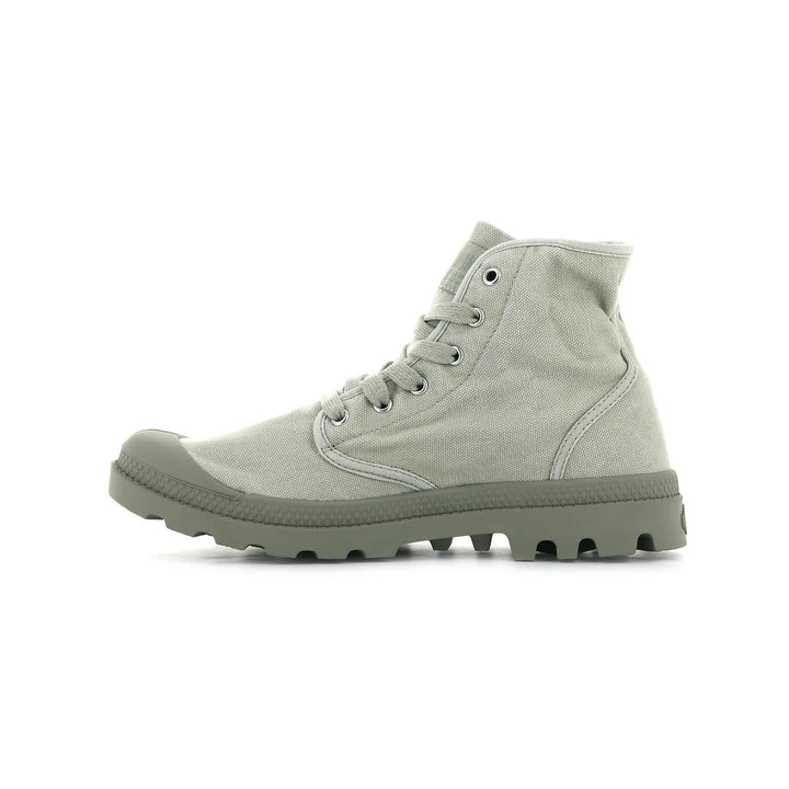 Palladium Pampa Hi Eucalyptus / Alluminum נעלי פלדיום לגבר אפור ירוק