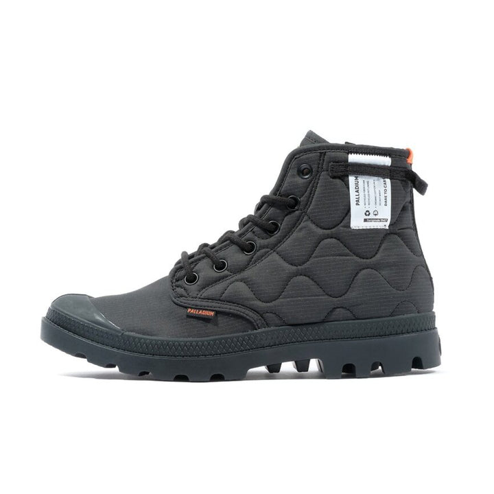 Palladium Pampa Re-Quilted Black נעלי פלדיום שחורות לגבר