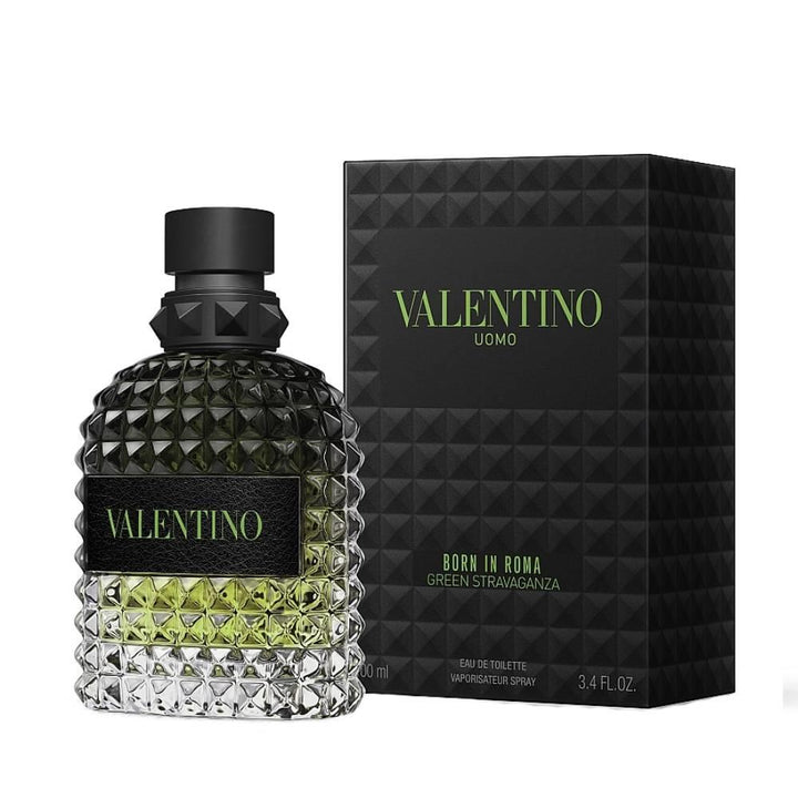 Valentino Uomo Born In Roma Green Stravaganza EDT 100ml בושם לגבר