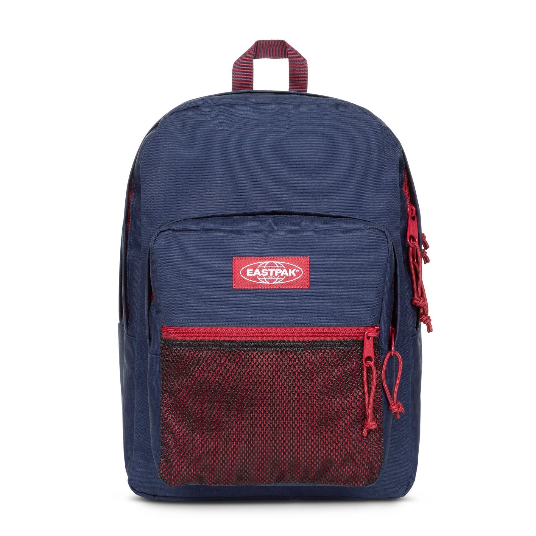 Eastpak Pinnacle Kontrast Stripe Navy תיק גב איסטפק כחול אדום