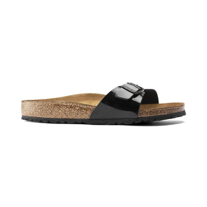 Birkenstock Madrid BS | כפכפי בירקנשטוק מדריד | שחור מבריק