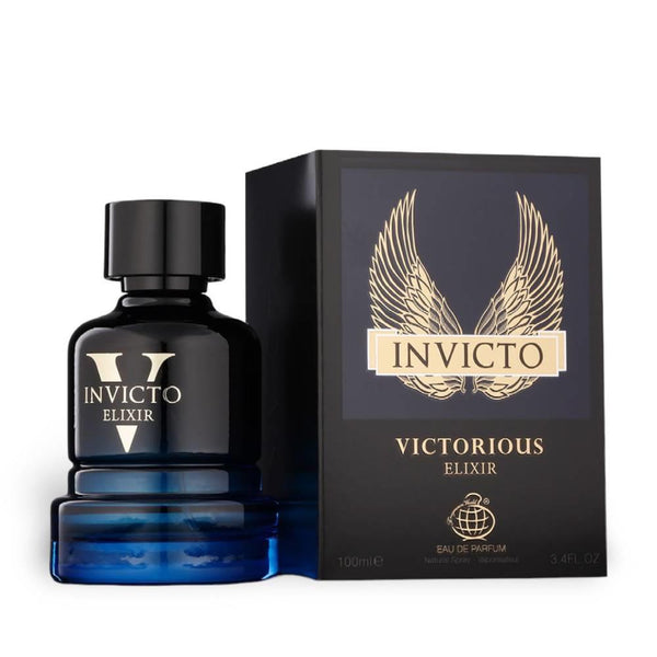 Fragrance World Invicto Victorious Elixir EDP 100ml בושם לגבר