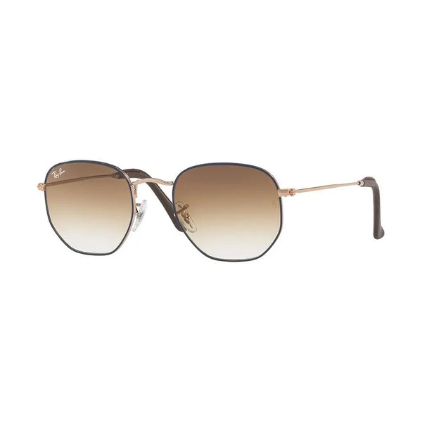 Ray Ban RB3548N 908151 Gold Round משקפי שמש