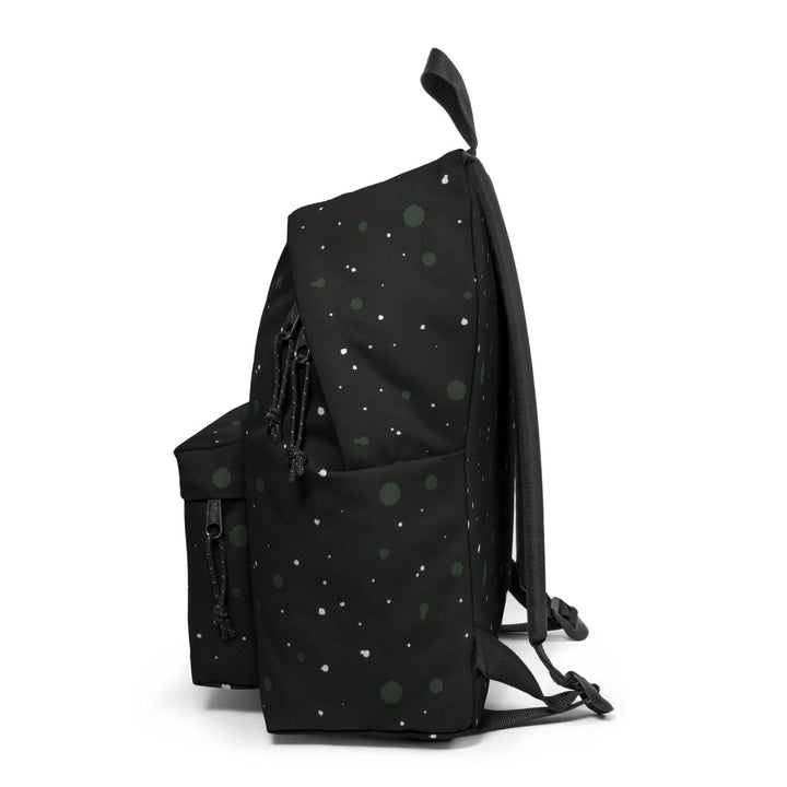 Eastpak Padded Pak'r Splashes תיק גב איסטפק שחור עם נקודות