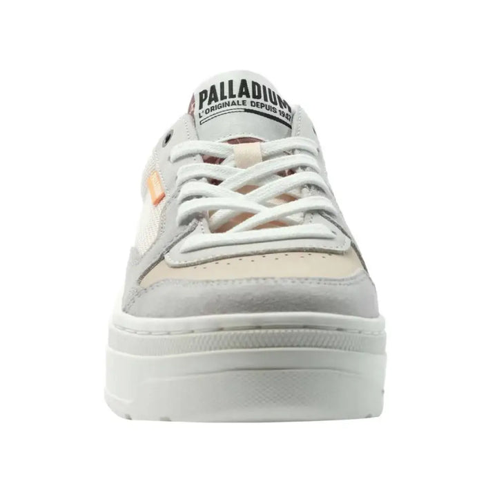 Palladium Pallasphalt Lo נעלי סניקרס לאישה בז'-אפור