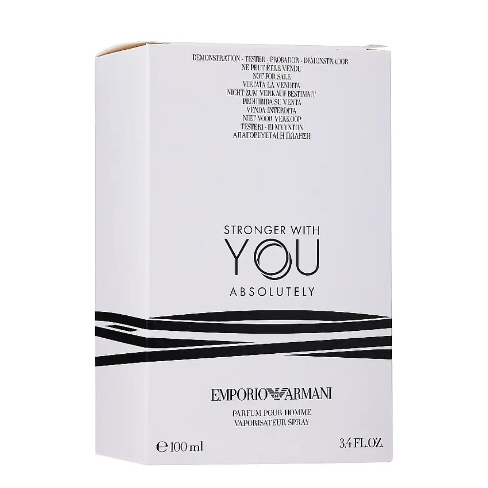 Emporio Armani Stronger With You Absolutely EDP 100ml בושם טסטר לגבר