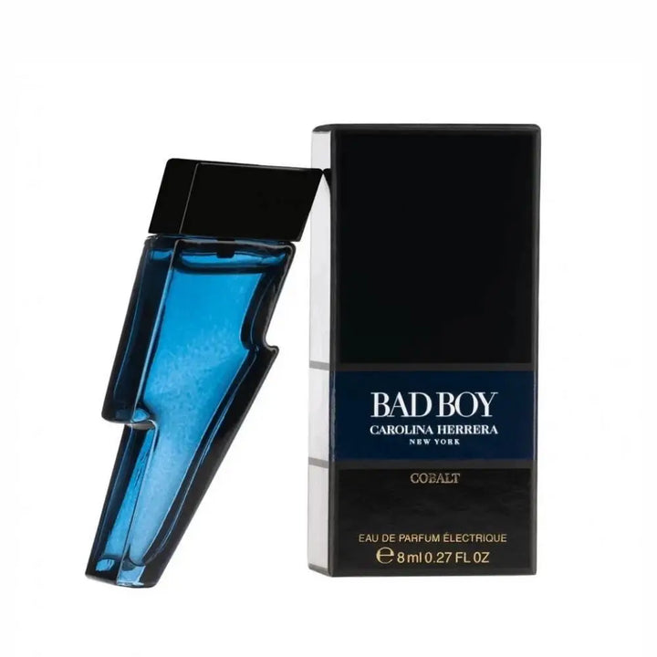 Carolina Herrera Bad Boy Cobalt EDP Electrique 8ml בושם מיניאטורי לגבר