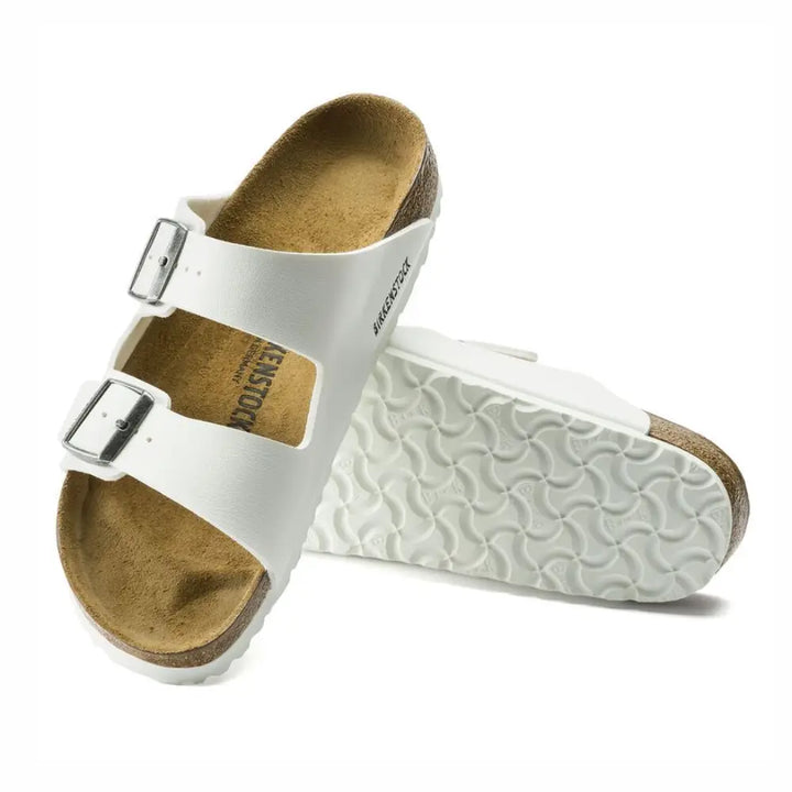 Birkenstock Arizona BS כפכפי בירקנשטוק לאישה לבן