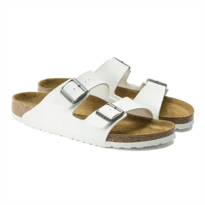 Birkenstock Arizona BS כפכפי בירקנשטוק לאישה לבן