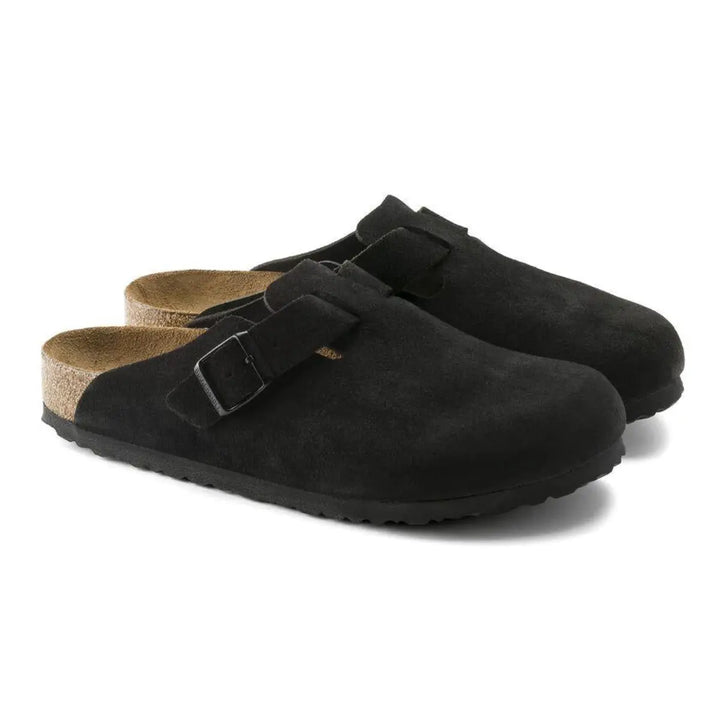 Birkenstock Boston BS Black כפכפי בירקשנטוק לאישה