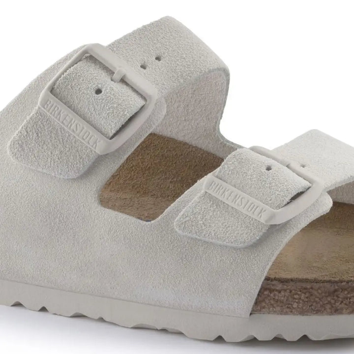 Birkenstock Arizona BS כפכפי בירקנשטוק לאישה זמש אפור