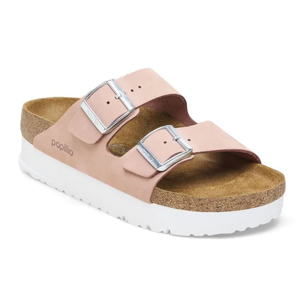 Birkenstock Arizona Papillio Flex Platform כפכפי בירקנשטוק ורודות לנשים בשיתוף פעולה עם פפיליו