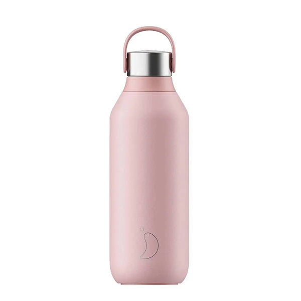 Chilly's Series 2 Blush Pink 500ml בקבוק מים תרמי רב פעמי