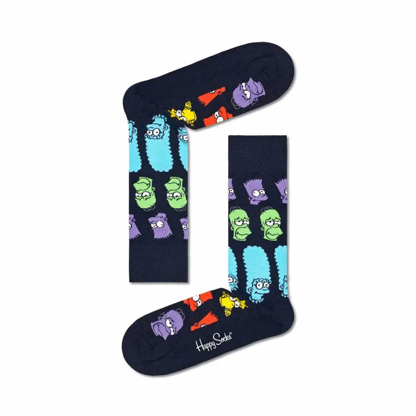 Happy Socks The Simpsons Rainbow Family זוג גרביים