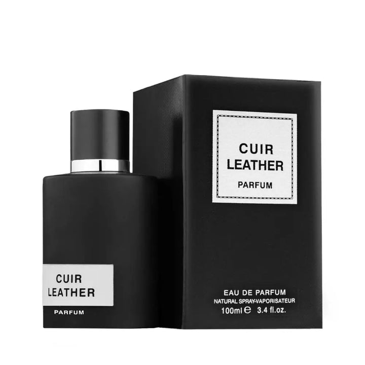 Fragrance World Cuir Leather EDP 100ml בושם יוניסקסFragrance World Cuir Leather EDP 100ml בושם יוניסקס