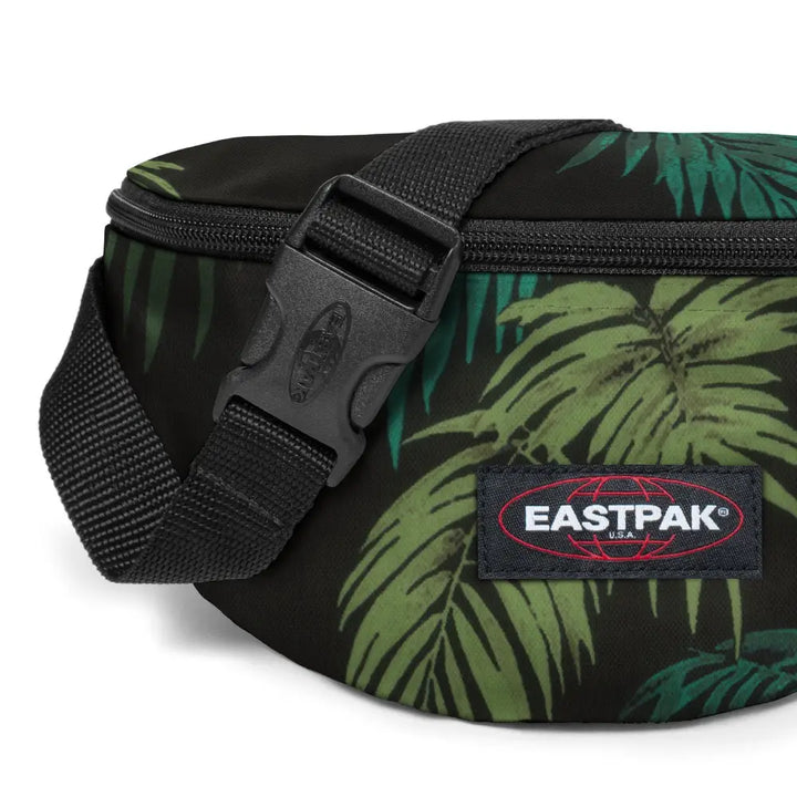 Eastpak Springer פאוץ' שחור עם עלי דקל