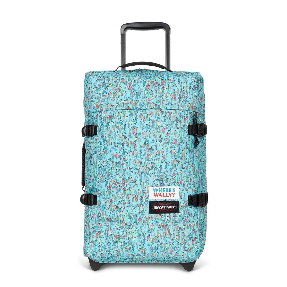 Eastpak Tranverz S Wally Pattern Blue מזוודת טרולי