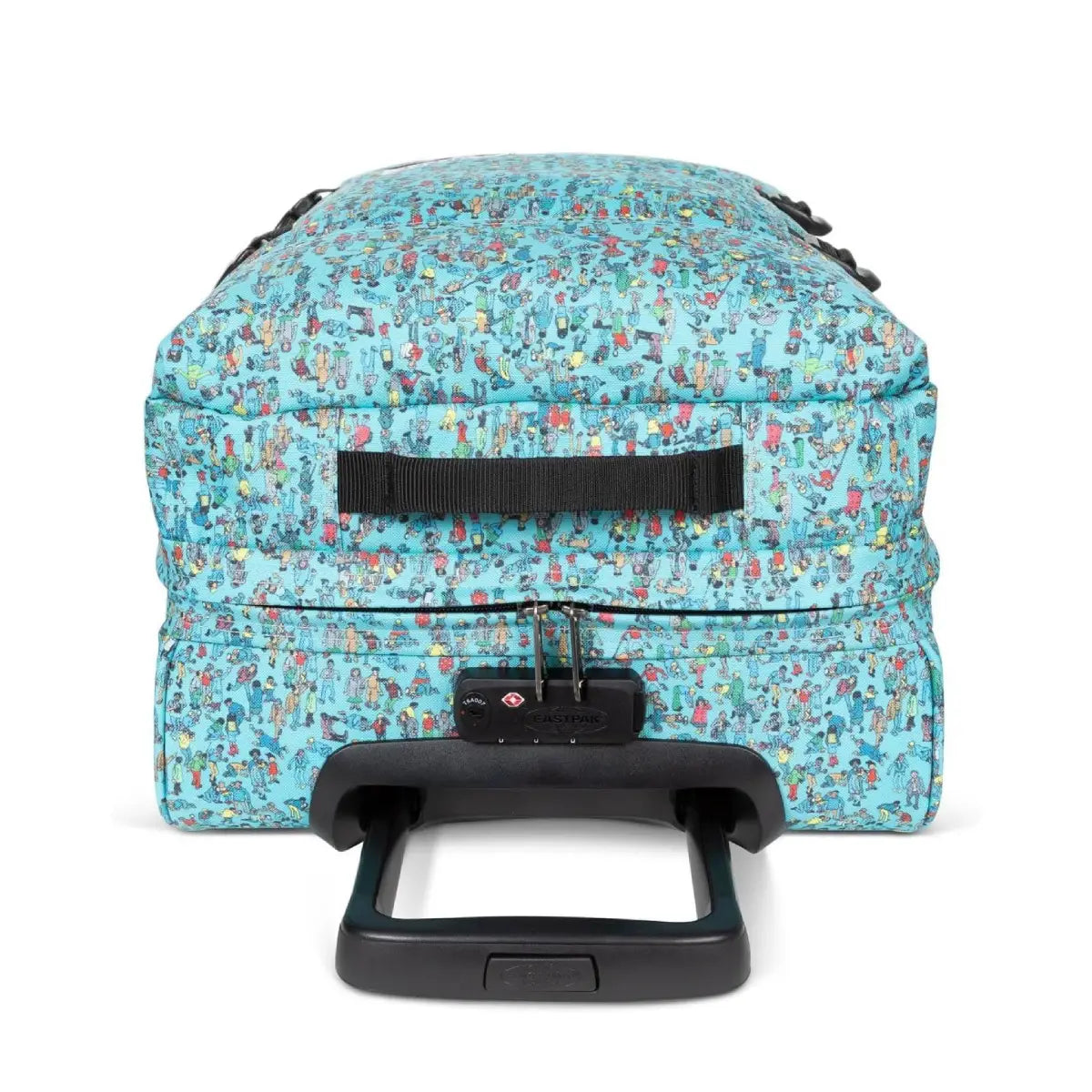 Eastpak Tranverz S Wally Pattern Blue מזוודת טרולי