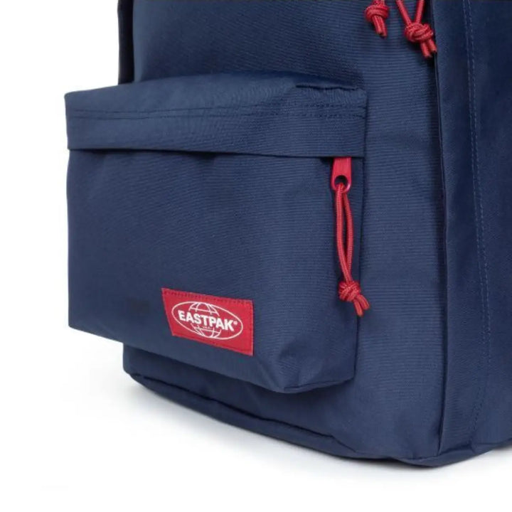 Eastpak Out of Office Kontrast Stripe Navy תיק גב איסטפק כחול אדום למחשב נייד