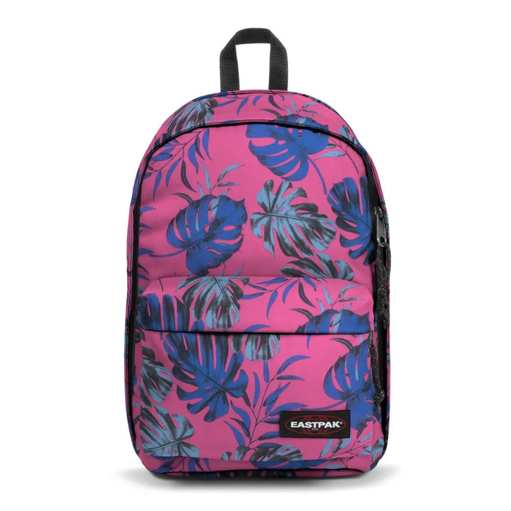 Eastpak Back to Work Brize Monstera Pink תיק גב למחשב נייד