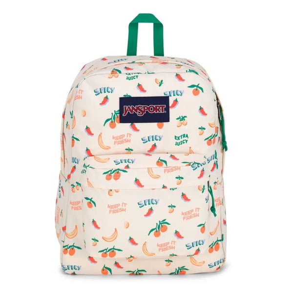 Jansport Superbreak One תיק גב ג'נספורט צהוב בהיר פירות