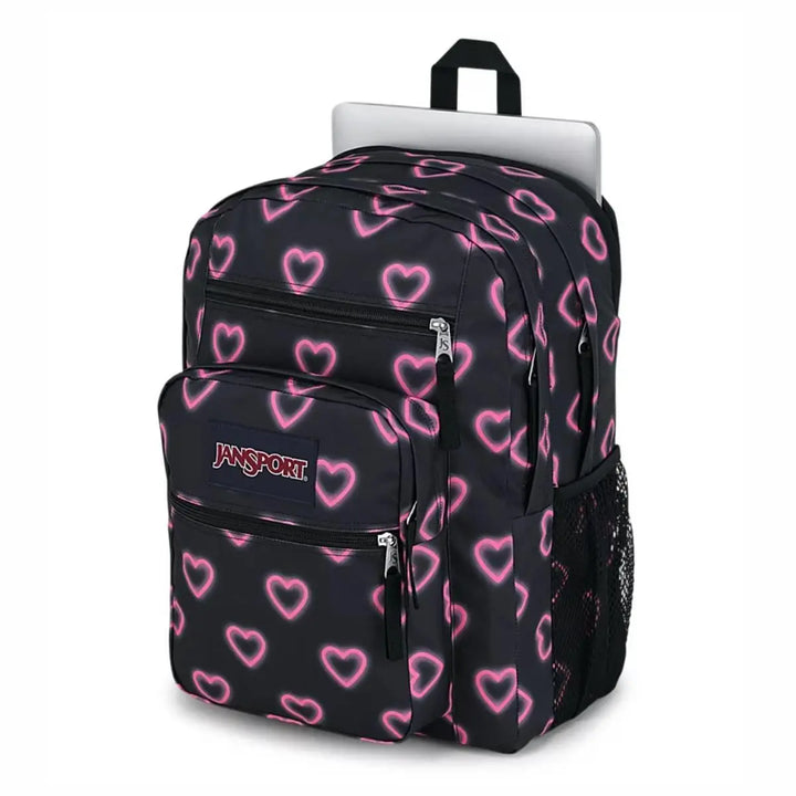 Jansport Big Student Happy Hearts תיק גב ג'נספורט ללפטופ 15"