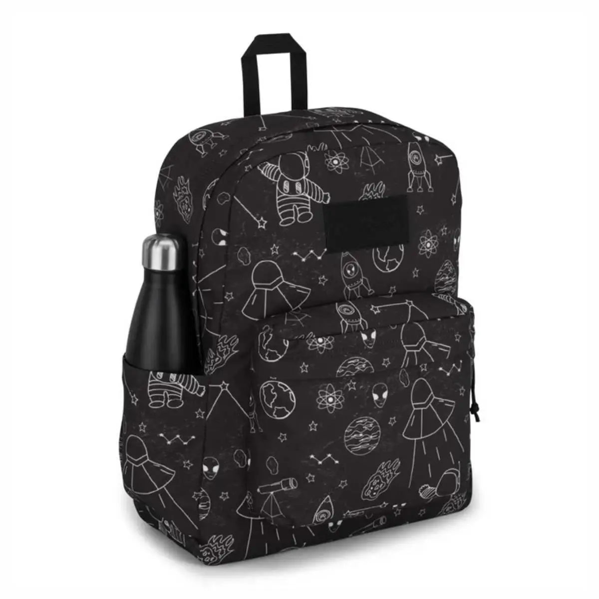 Jansport Superbreak Plus תיק גב ג'נספורט ללפטופ שחור חלל