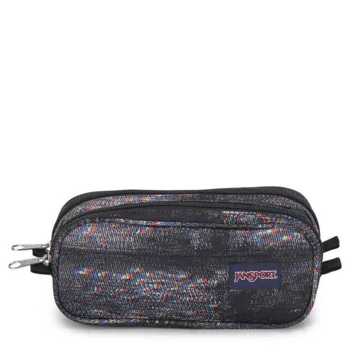 Jansport Large Accessory Pouch קלמר שני תאים ג'נספורט מסך סטטי