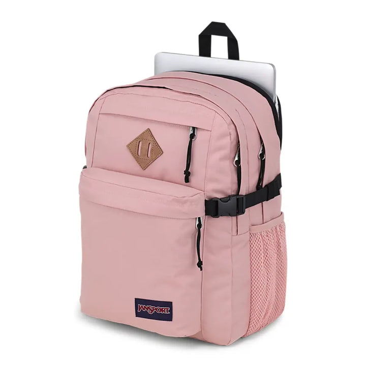 Jansport Main Campus Misty Rose תיק גב ג'נספורט ללפטופ 15" ורדרד