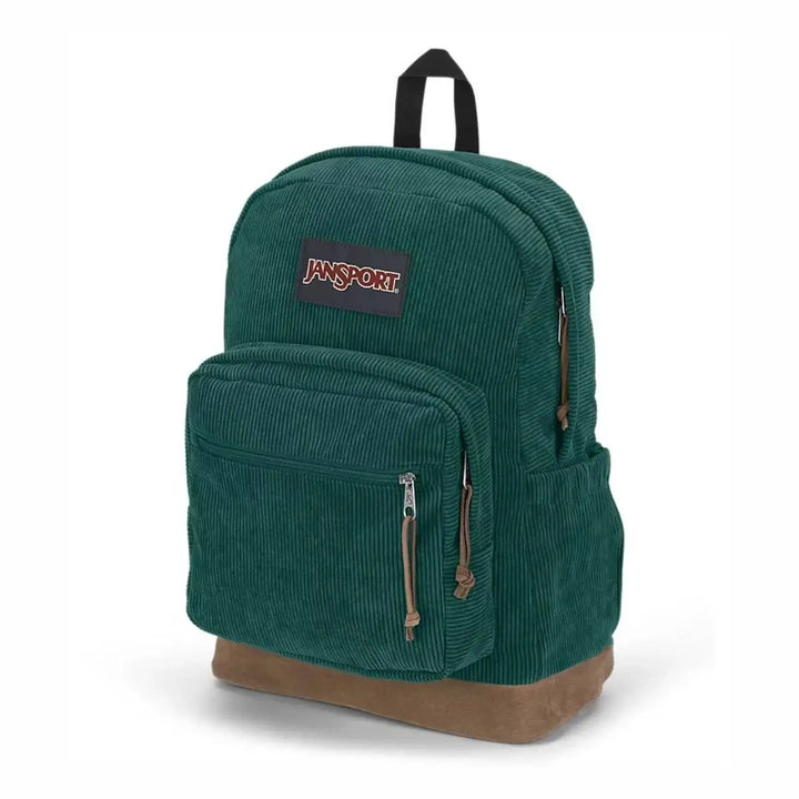 Jansport Right Pack Expression תיק גב ג'נספורט ללפטופ קורדרוי ירוק