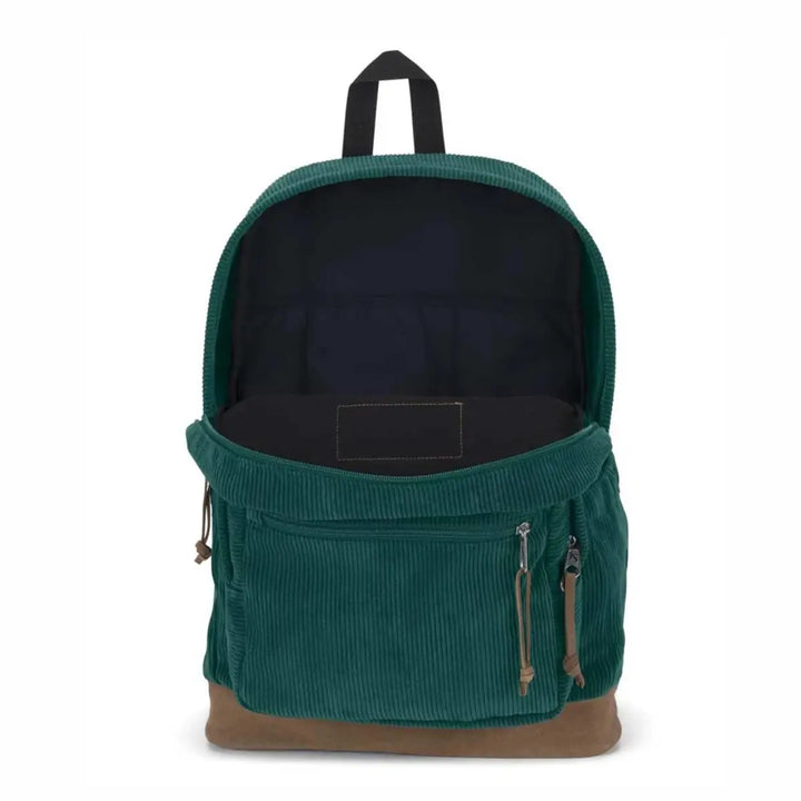 Jansport Right Pack Expression תיק גב ג'נספורט ללפטופ קורדרוי ירוק