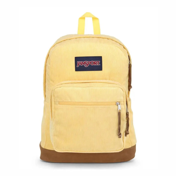 Jansport Right Pack Expression תיק גב ג'נספורט ללפטופ קורדרוי צהוב