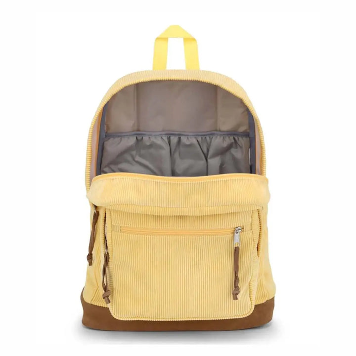 Jansport Right Pack Expression תיק גב ג'נספורט ללפטופ קורדרוי צהוב