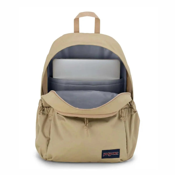 Jansport Lounge Pack תיק גב ג'נספורט ללפטופ בז'