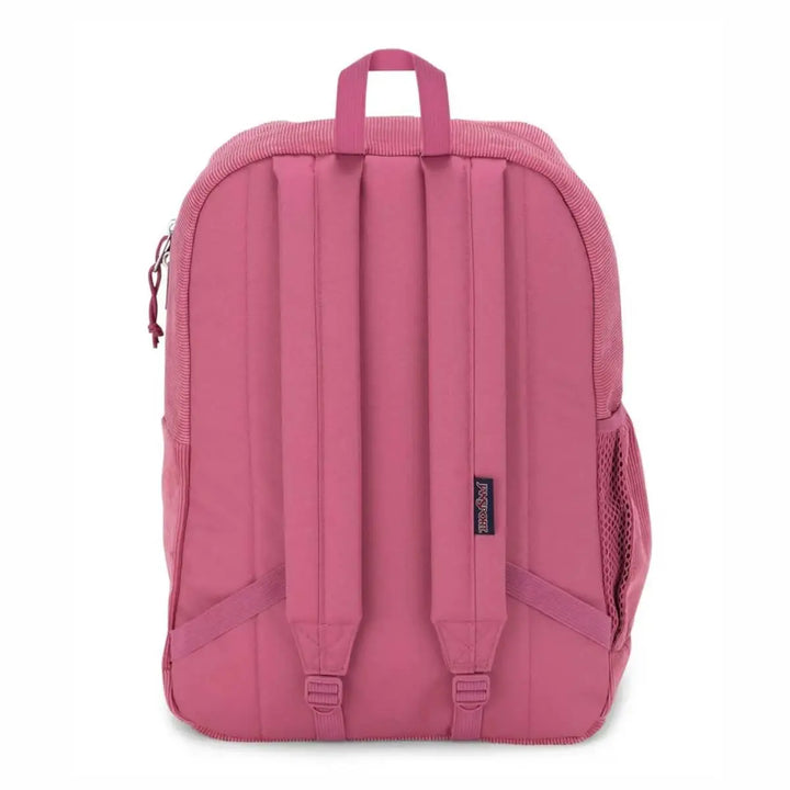 Jansport Cross Town Plus Remix תיק גב ג'נספורט ללפטופ קורדרוי-ורוד