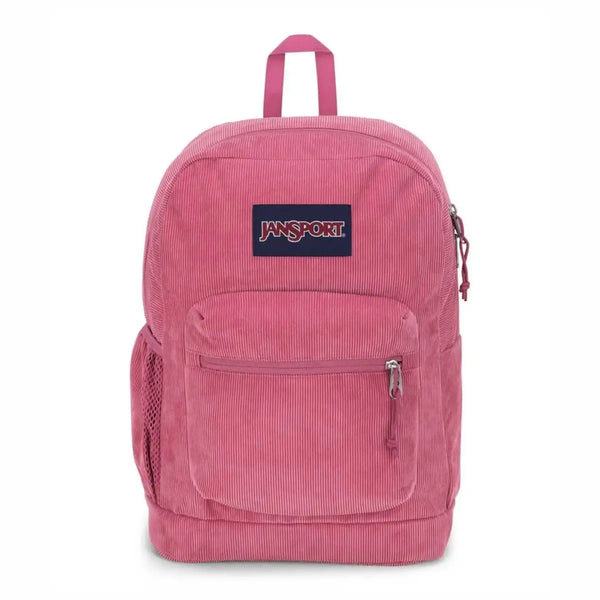 Jansport Cross Town Plus Remix תיק גב ג'נספורט ללפטופ קורדרוי-ורוד