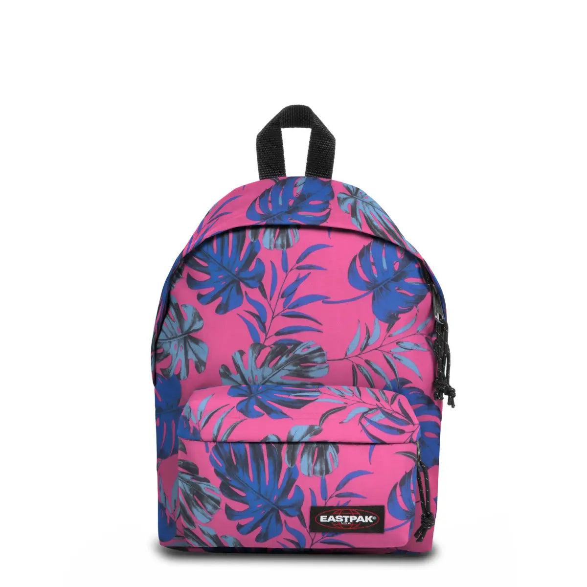 Eastpak Orbit Brize Monstera Pink תיק גב איסטפק קטן הדפס עלים