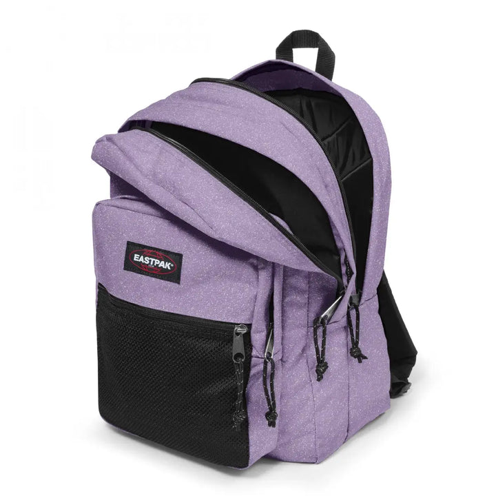 Eastpak Pinnacle Spark Living תיק גב איסטפק סגול מנצנץ