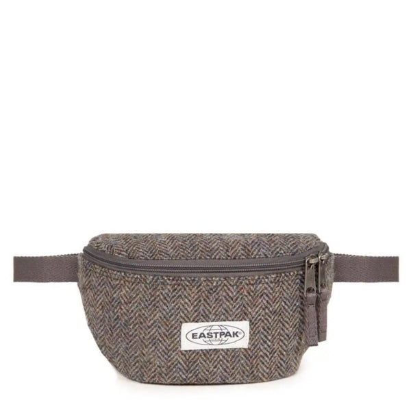 Eastpak Springer Harris Tweed Herringbone S פאוץ' איסטפק מצמר חום