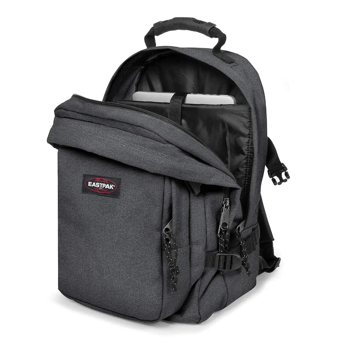 Eastpak Provider Black Denim תיק גב איסטפק אפור כהה למחשב נייד