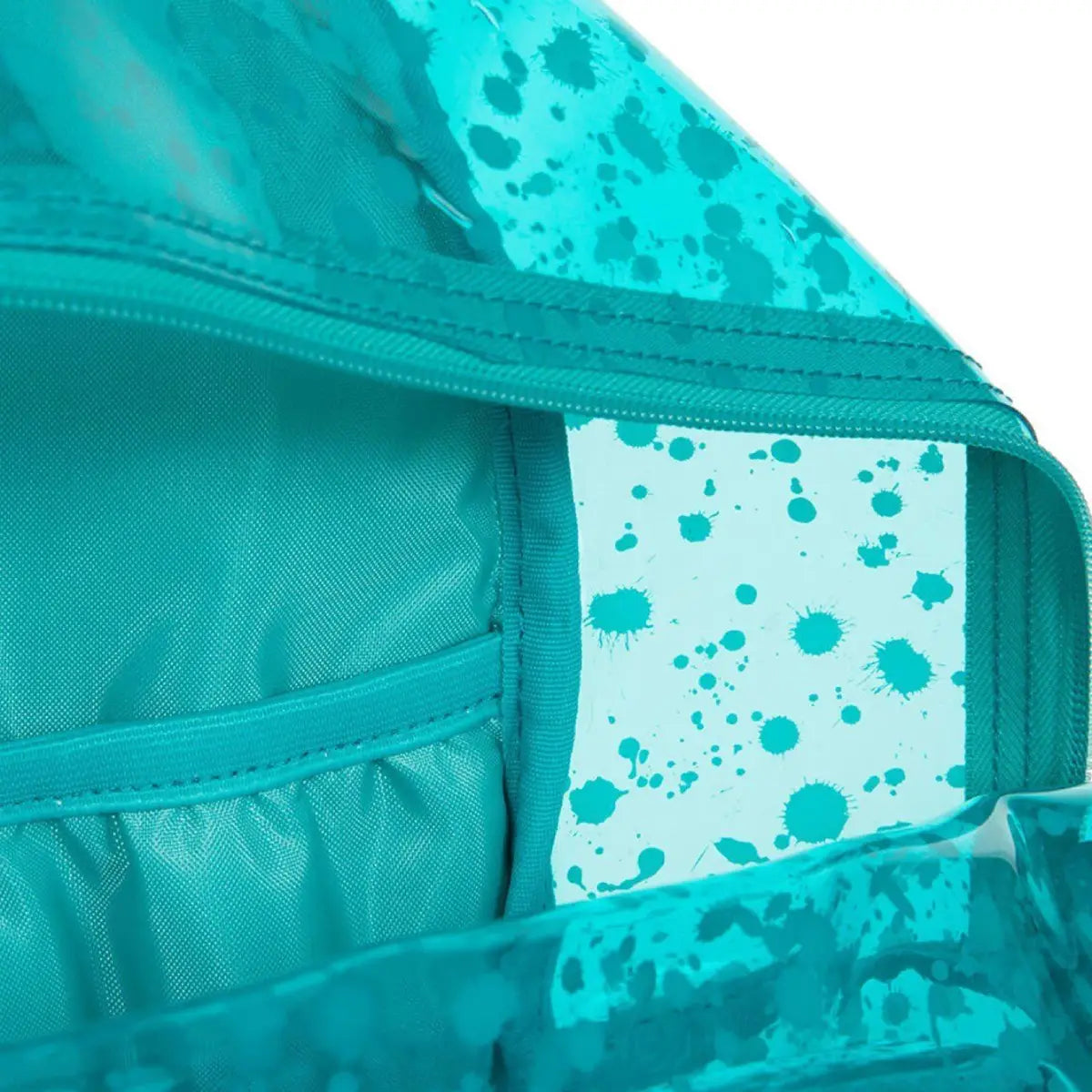 Eastpak Padded Pak'r Splash Lagoon תיק גב איסטפק כחול שקוף למחשב נייד