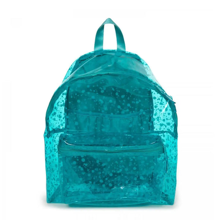 Eastpak Padded Pak'r Splash Lagoon תיק גב איסטפק כחול שקוף למחשב נייד