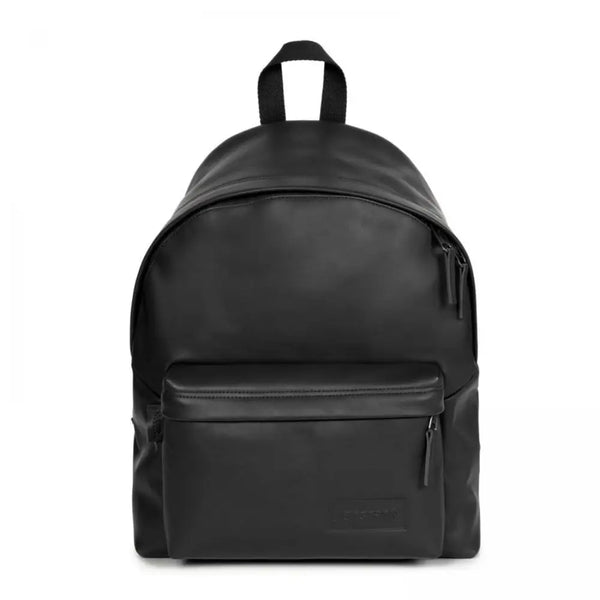 Eastpak Padded Black Leather תיק גב עור