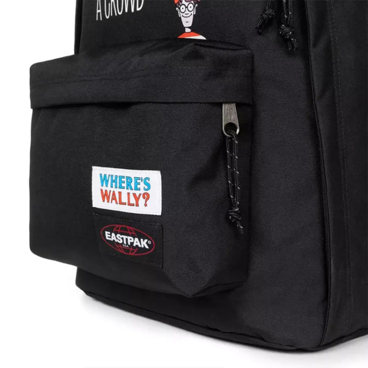 Eastpak Out of Office Wally Silk Black תיק גב איסטפק שחור איפה וולי למחשב נייד