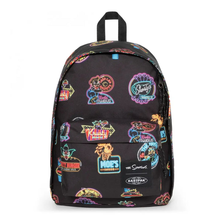 Eastpak Out of Office Simpsons Neon Print תיק גב למחשב נייד