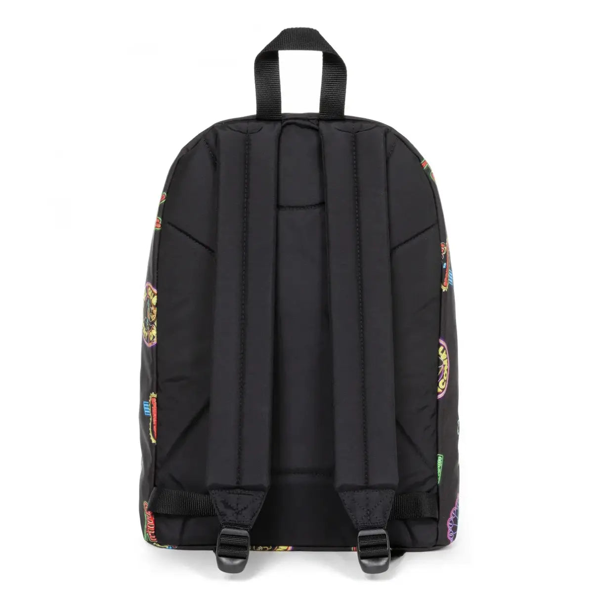 Eastpak Out of Office Simpsons Neon Print תיק גב למחשב נייד