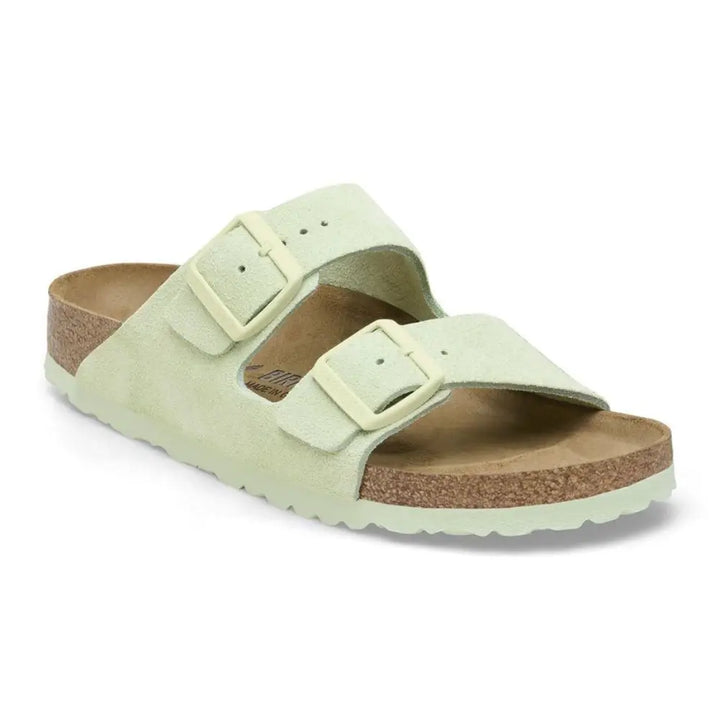 Birkenstock Arizona BS כפכפי בירקנשטוק לאישה זמש ליים