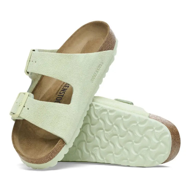 Birkenstock Arizona BS כפכפי בירקנשטוק לאישה זמש ליים